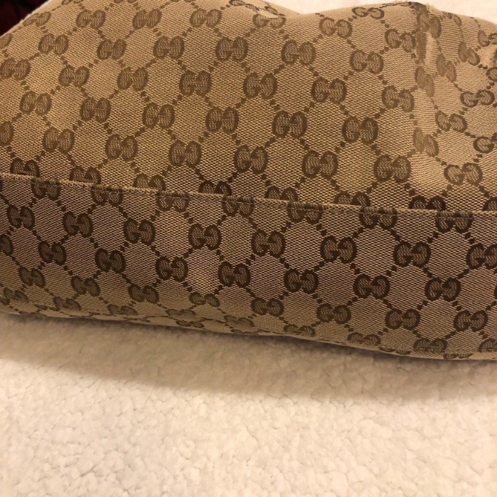 Gucci GG Supreme Canvas Satchel size 15 x11x5 - Picture 2 of 16